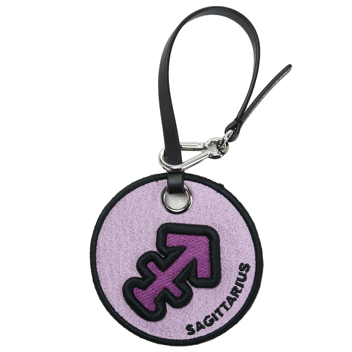 ブランド品卸 マークジェイコブス Marc Jacobs バッグチャーム 射手座 いて座 S458m01re21 500 Purple パープル系 Charm 01