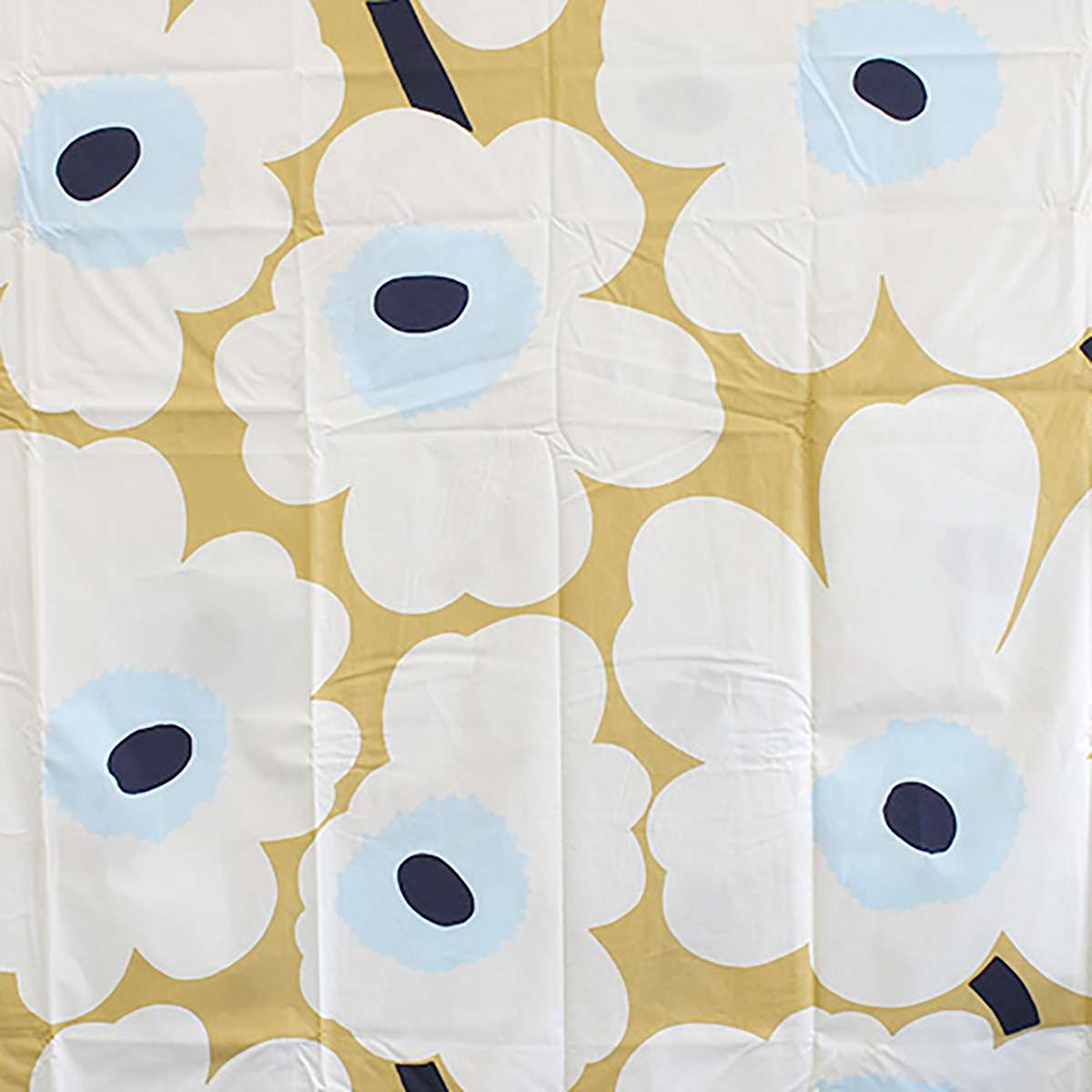 Brands Rapport マリメッコ Marimekko Unikko ウニッコ柄 掛け布団カバー シングルサイズ 生活雑貨 北欧 掛け布団ｶﾊﾞｰ 815 ベージュ系 ホワイト系