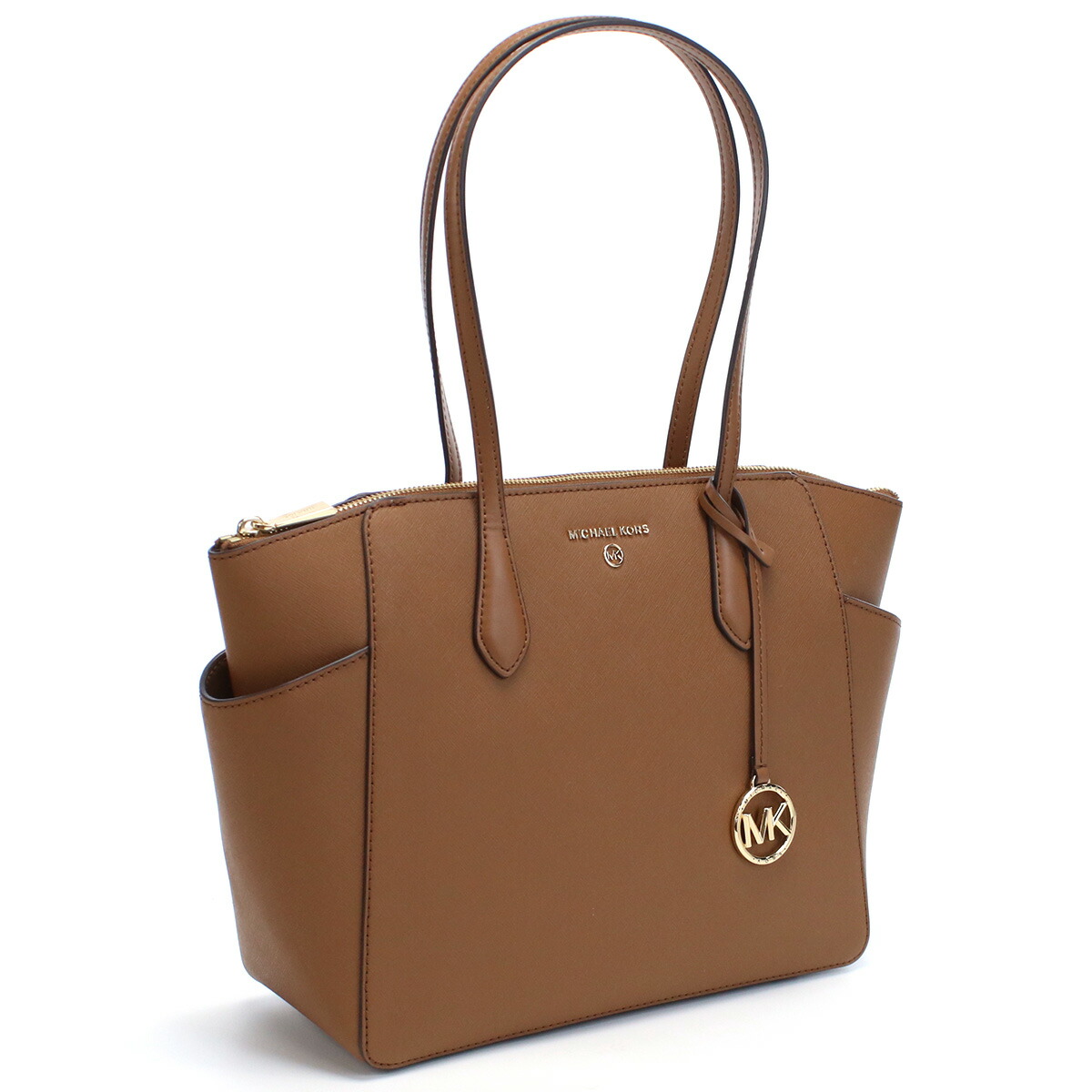 マイケルコース MICHAEL KORS MARILYN トートバッグ ブランド 通勤 通学 30S2G6AT2L LEATHER 230 LUGGAGE ブラウン系 bag-01