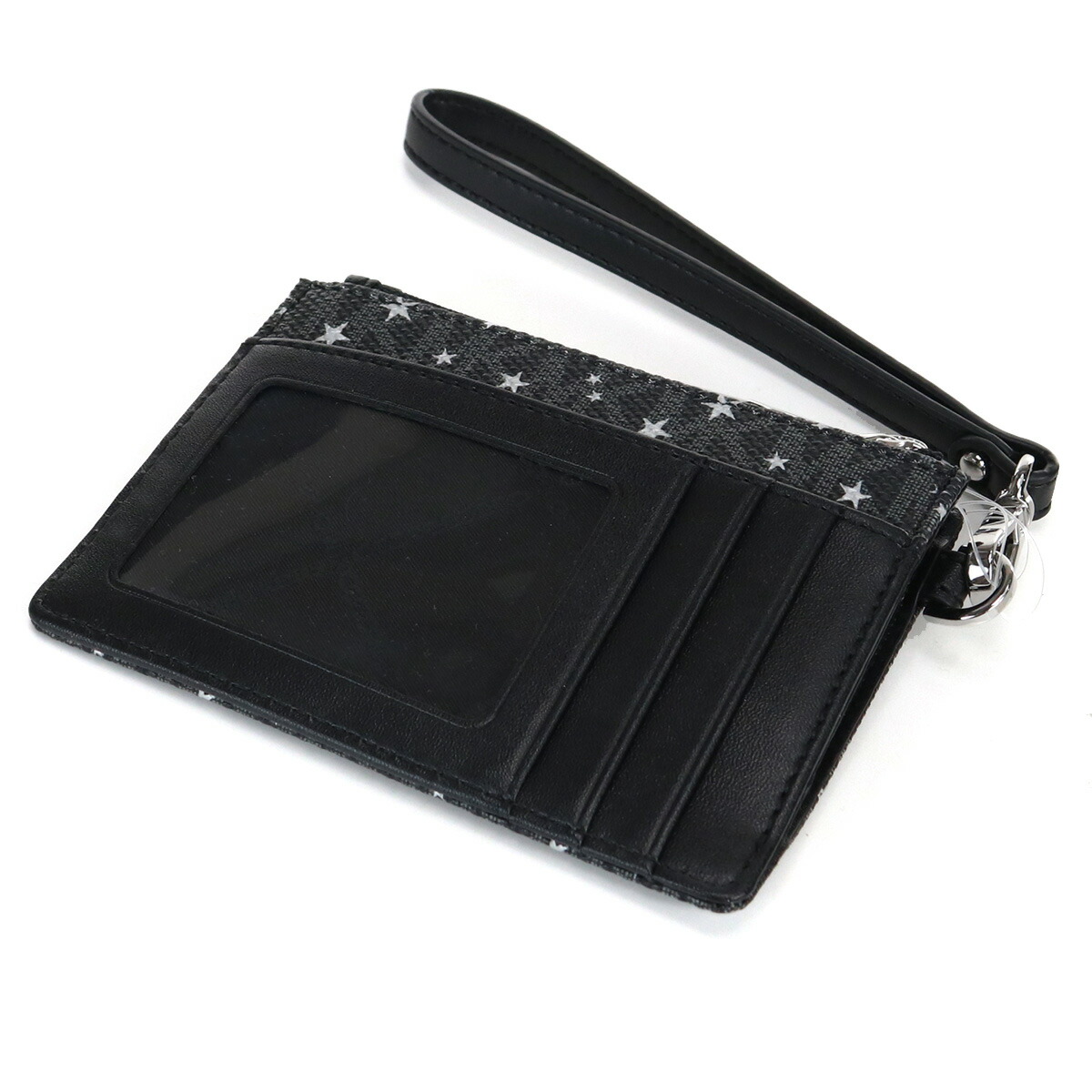ブランドプラス / マイケルコース MICHAEL KORS JET SET キーリング付き 小銭入れ コインケース 34H1SJ6P1O 987  BLACK MULTI ブラック gsw-3 gsw-6