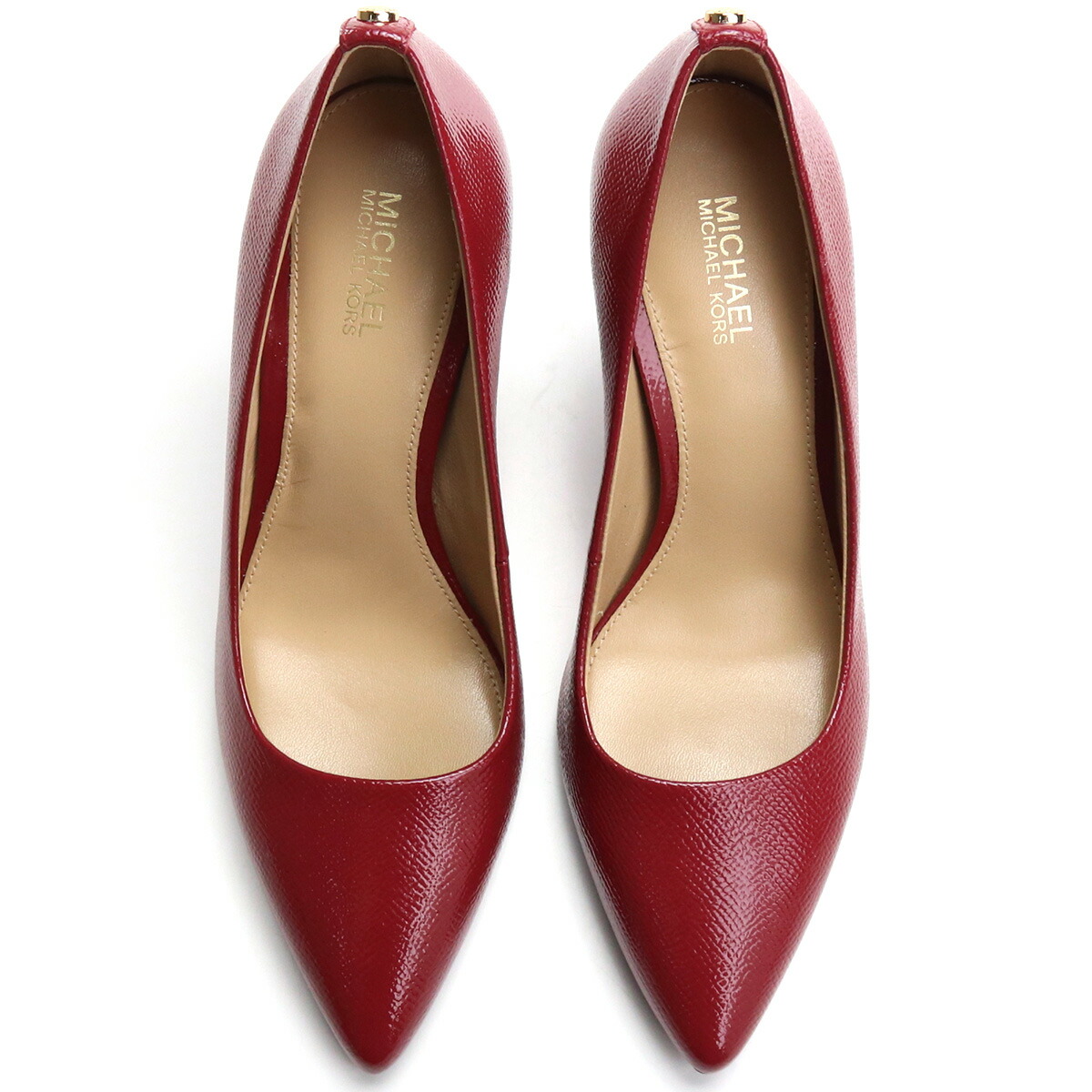 Armerie Boutique マイケルコース MICHAEL KORS パンプス 40S9DOMP1A EMBOSSED PATENT  MAROON レッド系 mks-01