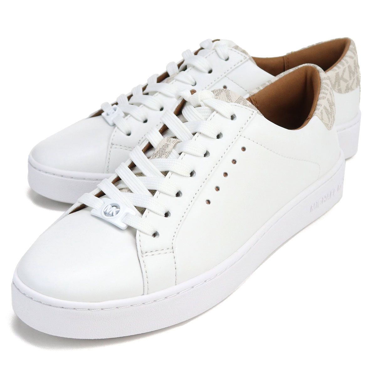 マイケルコース MICHAEL KORS  レディーススニーカー ブランド 43S7IRFS3L WHT-TAN ホワイト系 shoes-01