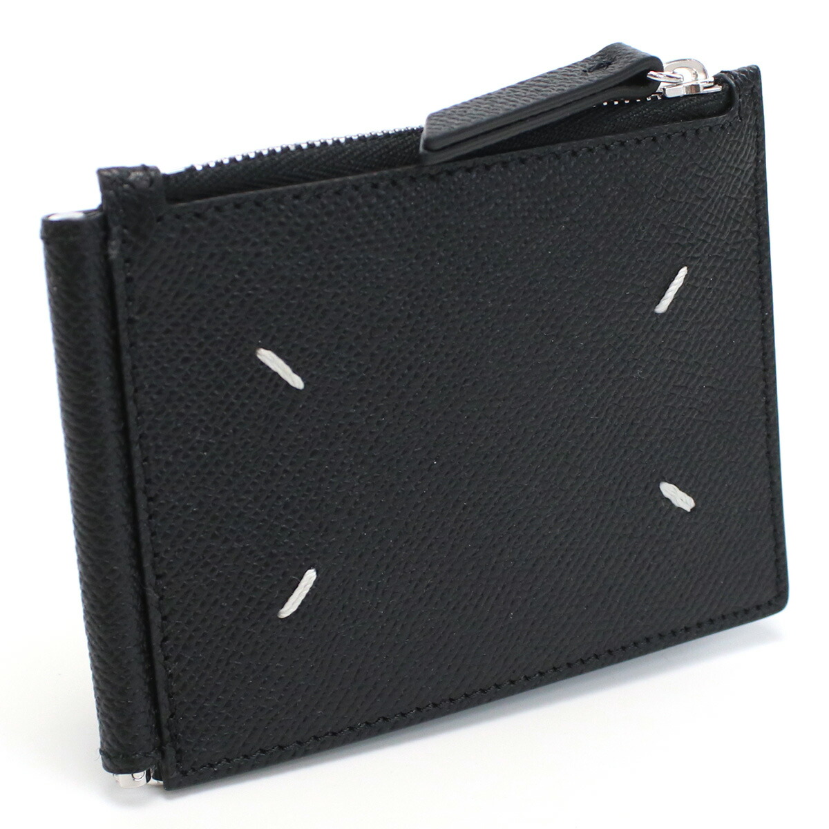 新品未使用袋付き2つ折り財布ブラックファーモスロゴプリント