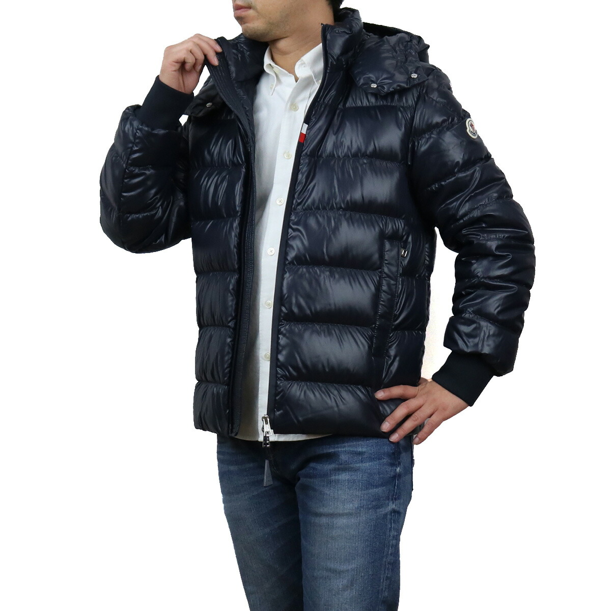 Armerie Boutique モンクレール MONCLER メンズ－ジャケット，上着 1A00002 CUVELLIER GIUBB  68950 742 ネイビー系 outer-01