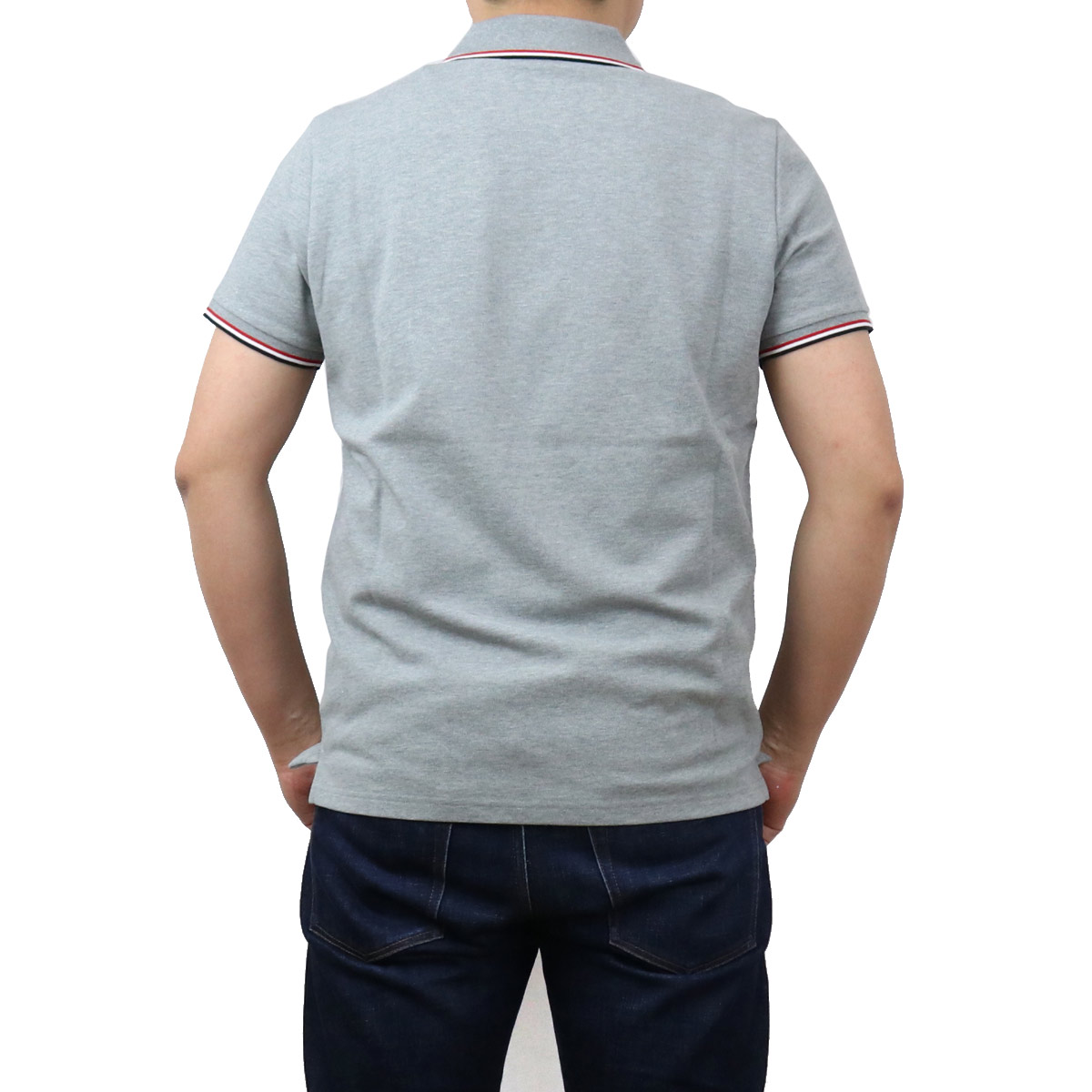 阿部商店 モンクレール Moncler メンズ ポロシャツ 8a Maglia Polo Man 984 グレー系 Bos 10 Polo 01 メンズ