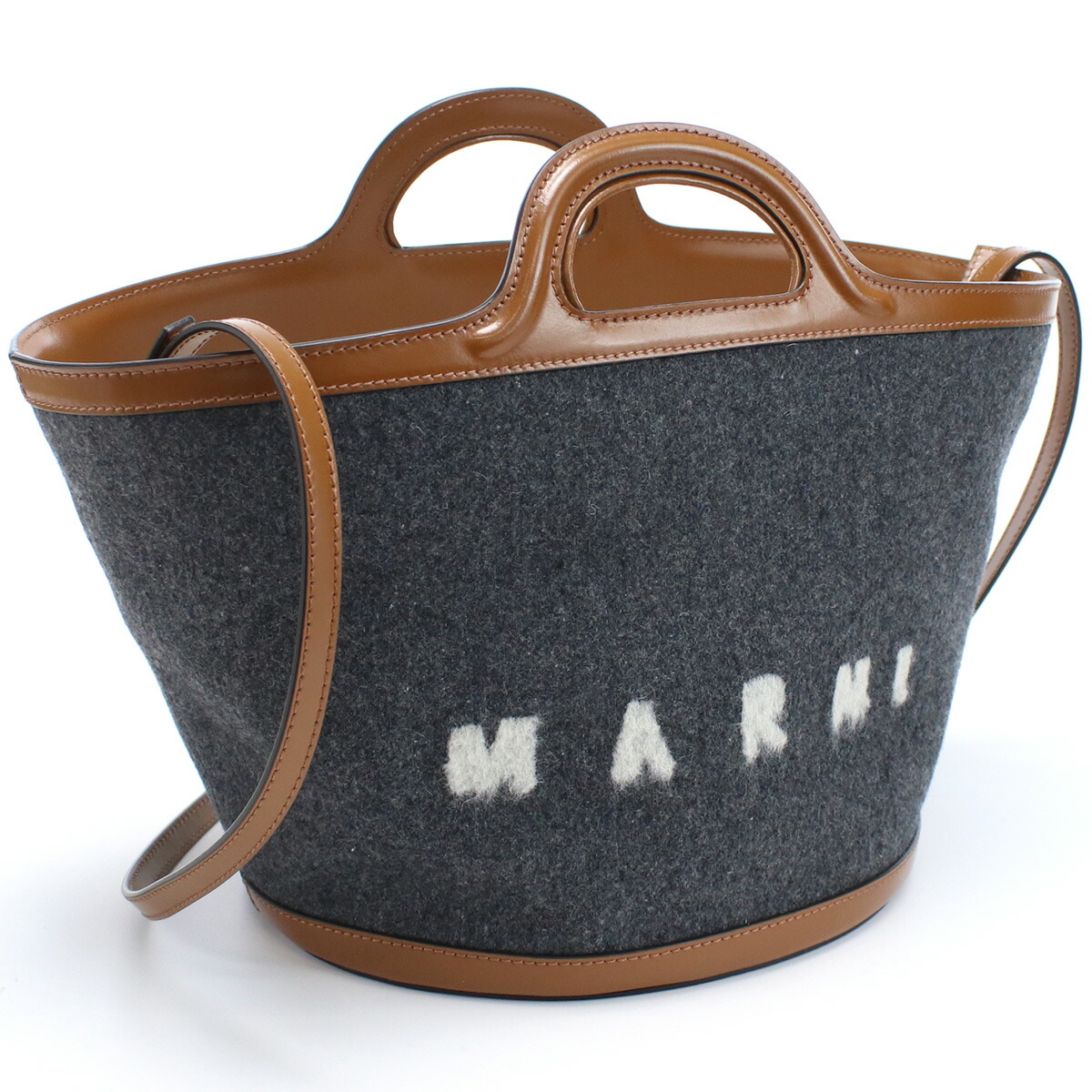 マルニ MARNI  トートバッグ ブランド TROPICALIA トロピカリア ショルダーバッグ BMMP0097Q1 P4915 ZO253 グレー系 bag-01