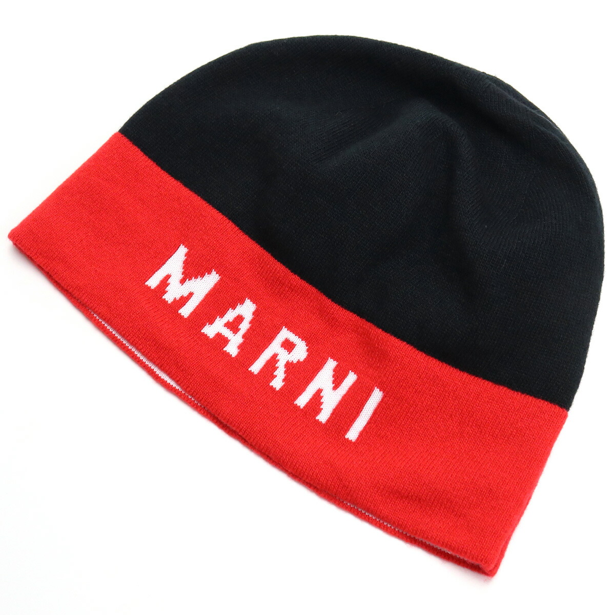 Armerie Boutique マルニ MARNI レディース－帽子類 ブランドロゴ CLMC0025Q1 UFH527 00N99 ブラック  レッド系 cap-01 warm-04