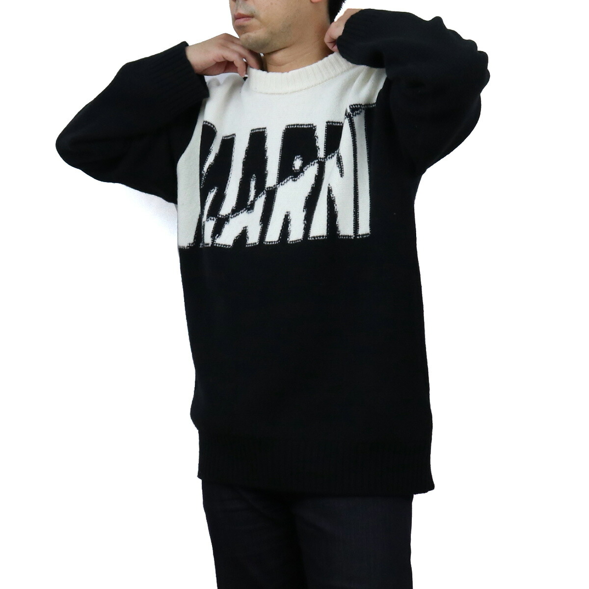 マルニ MARNI  メンズ－セーター，ニット ブランド セーター GCMG0208Q0 UFH526 00N99 ブラック warm-03 apparel-01