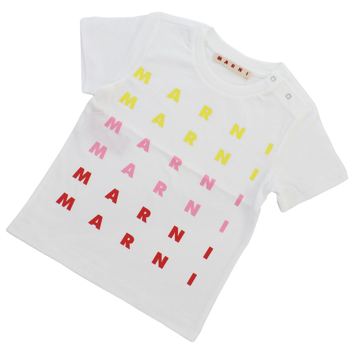 ブランドプラス / マルニ MARNI ベビー Tシャツ ブランド ロゴ M00750