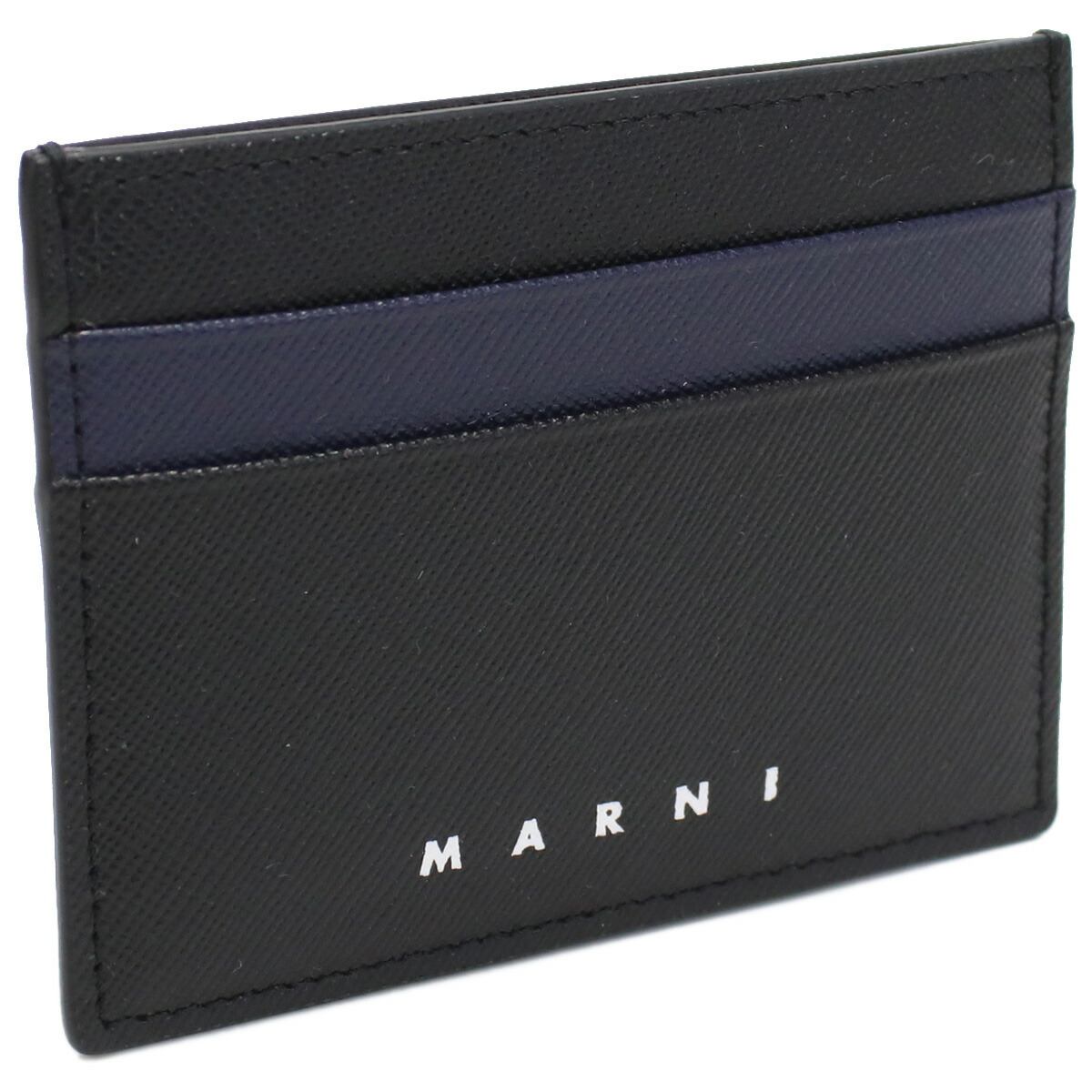 マルニ MARNI  カードケース ブランド PFMI0002L4 LV520 Z576N ブラック ネイビー gsm-3
