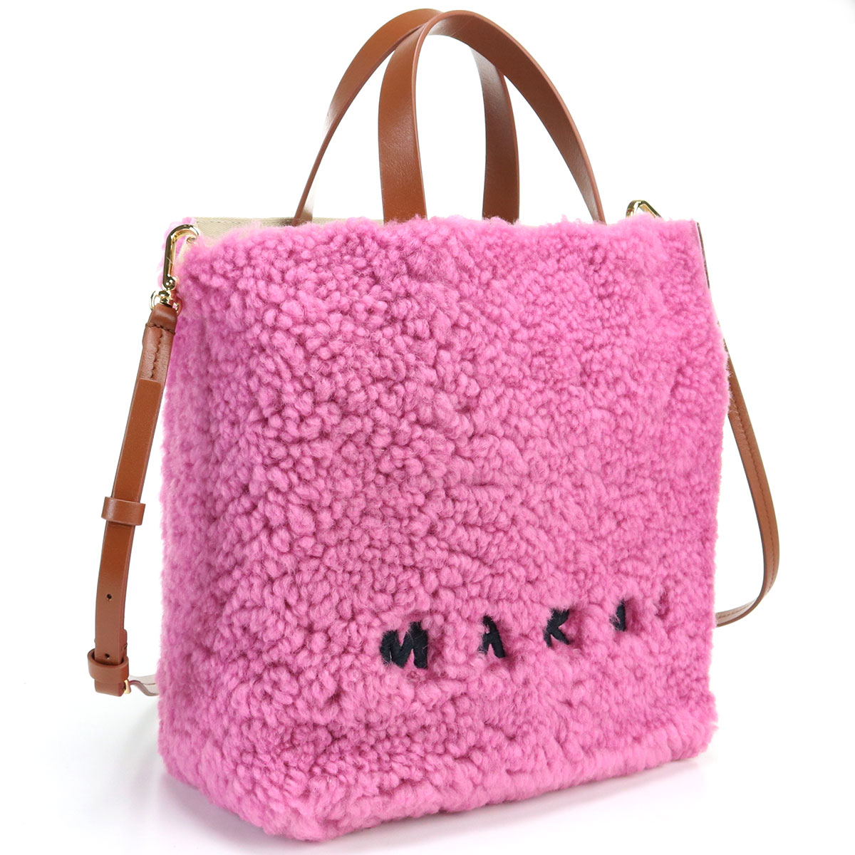 マルニ MARNI  トートバッグ ブランド ショルダー SHMP0018L1 LM071 ZO186 ピンク系 bag-01 24_sum