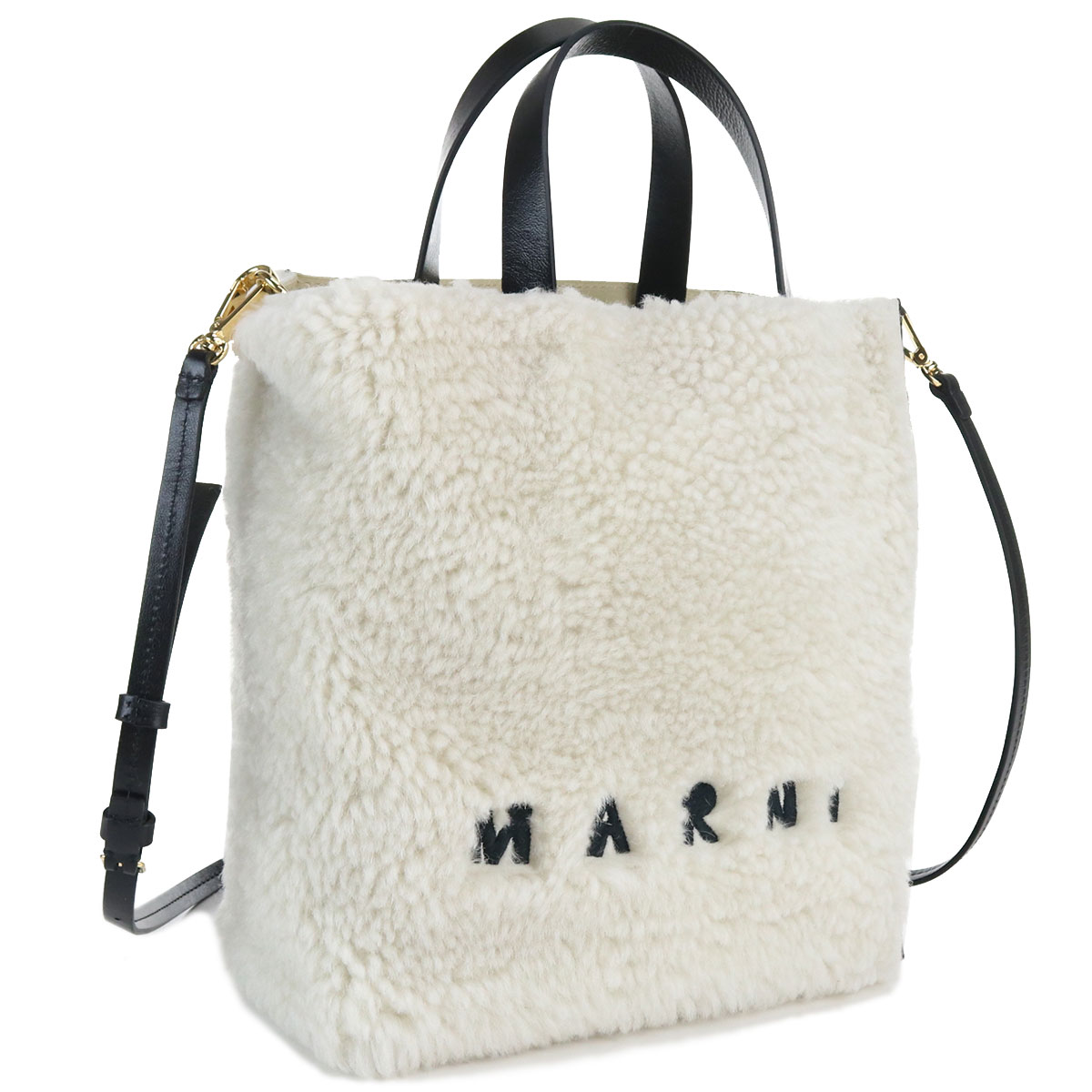 マルニ MARNI  トートバッグ ブランド ショルダー SHMP0018L1 LM071 ZO188 ホワイト系 bag-01 24_sum