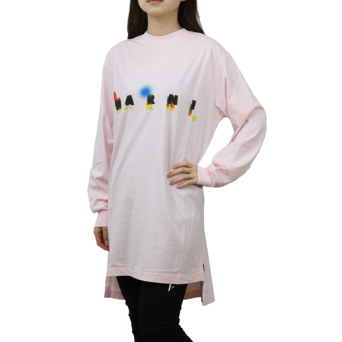 MARNI マルニ THJE0129PH Tシャツ ピンク系 レディース