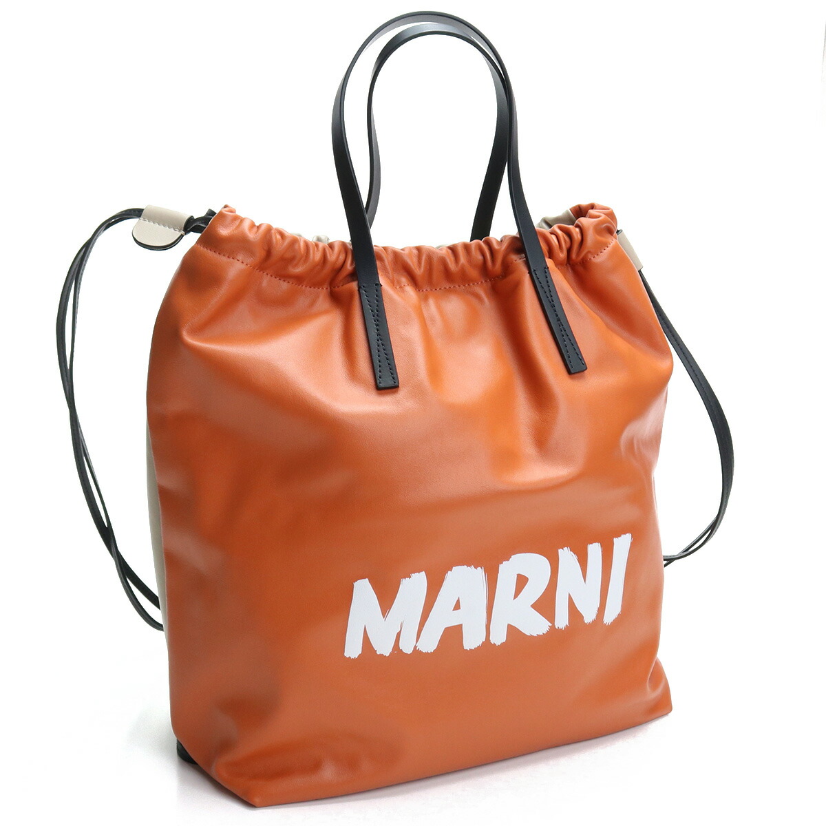 マルニ MARNI  リュック ブランドロゴ ブランドリュック ハンドバッグ 2way ZAMP0011Q2　P0658　Z2O31 オレンジ系　bag-01  24_sum