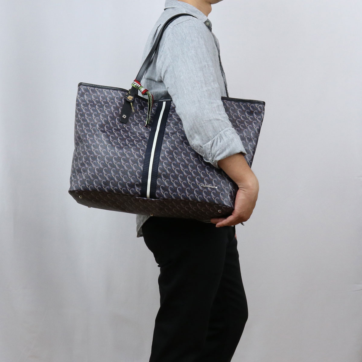 ブランド品卸 オロビアンコ Orobianco トートバッグ Grandino L Navy Black Navy ネイビー系 メンズ ブランド品卸 オロビアンコ Orobianco トートバッグ Grandino L Navy Black Navy ネイビー系 メンズ