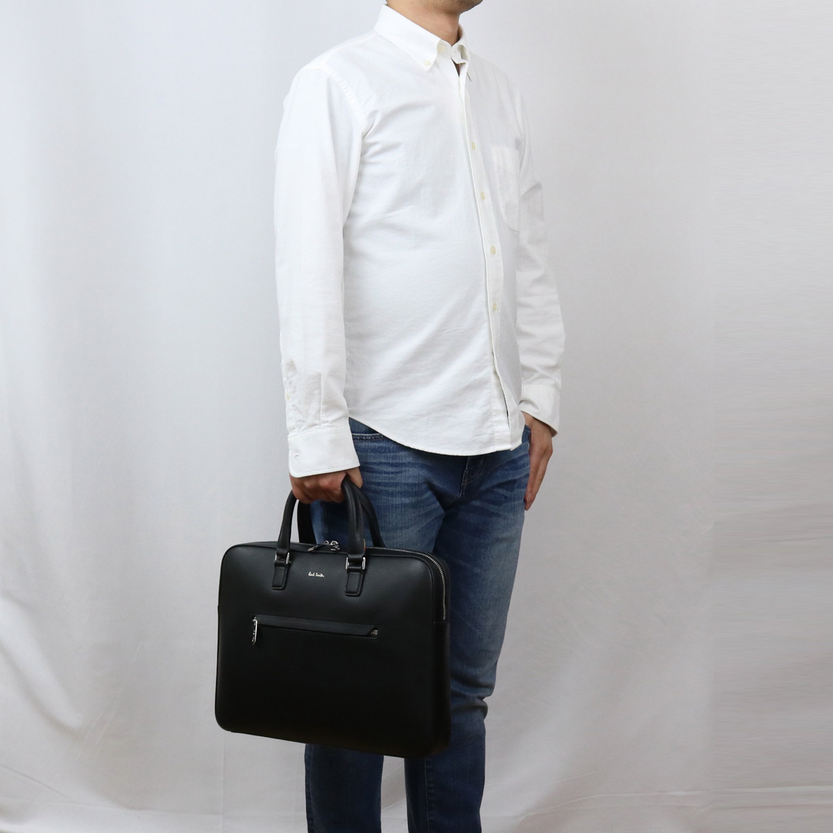 La Charm いえエコ Com ポール スミス Paul Smith ブリーフケース M1a5742 0190 79 ブラック Gsm 1 メンズ