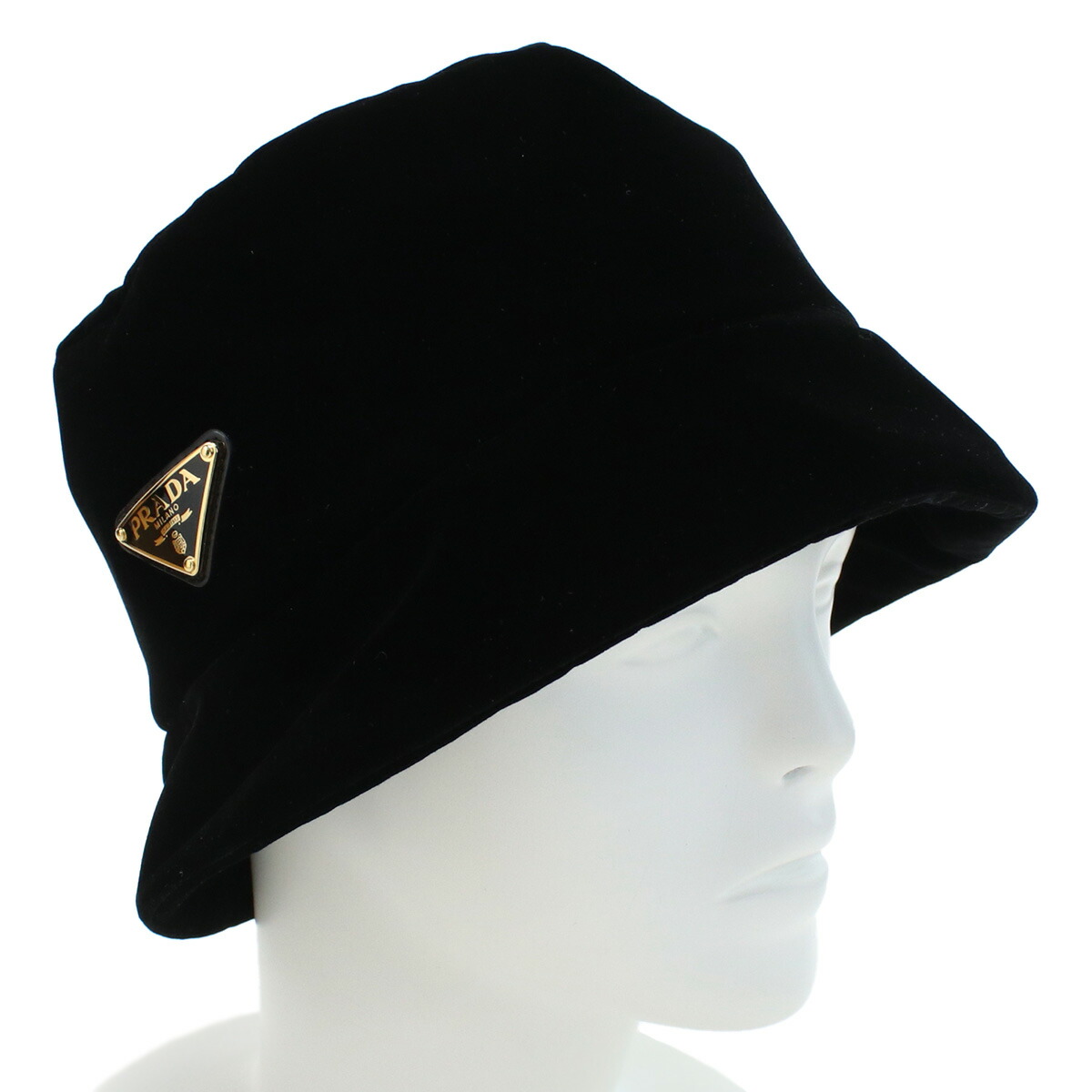 プラダ PRADA  レディース－ハット  ブランド　 1HC137　068　F0002 NERO　ブラック　cap-01　win-03w