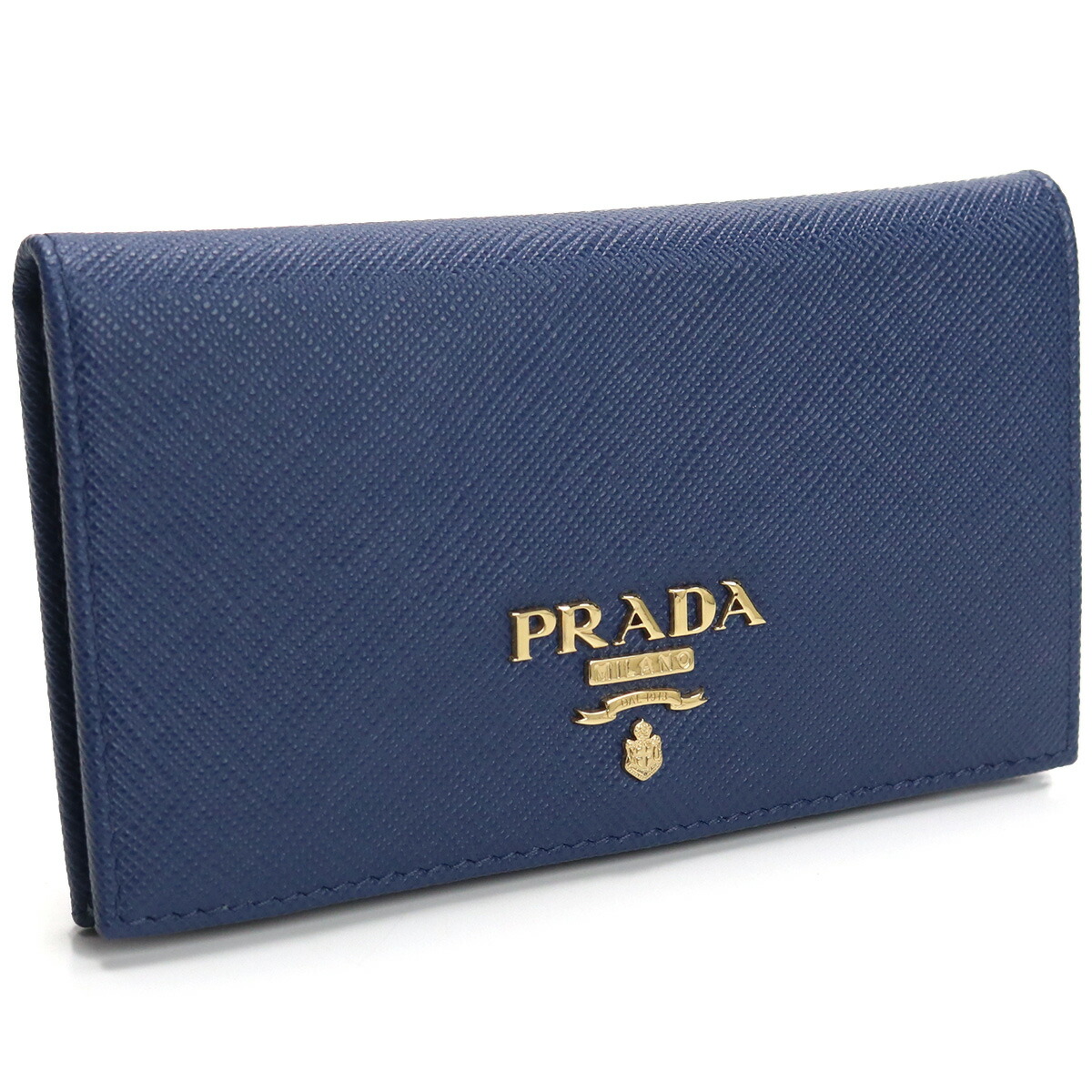 プラダ PRADA  2つ折り財布 ブランド 財布 コンパクト財布 1MV020　QWA　F0016 BLUETTE ブルー系   gsw-2 mini -01