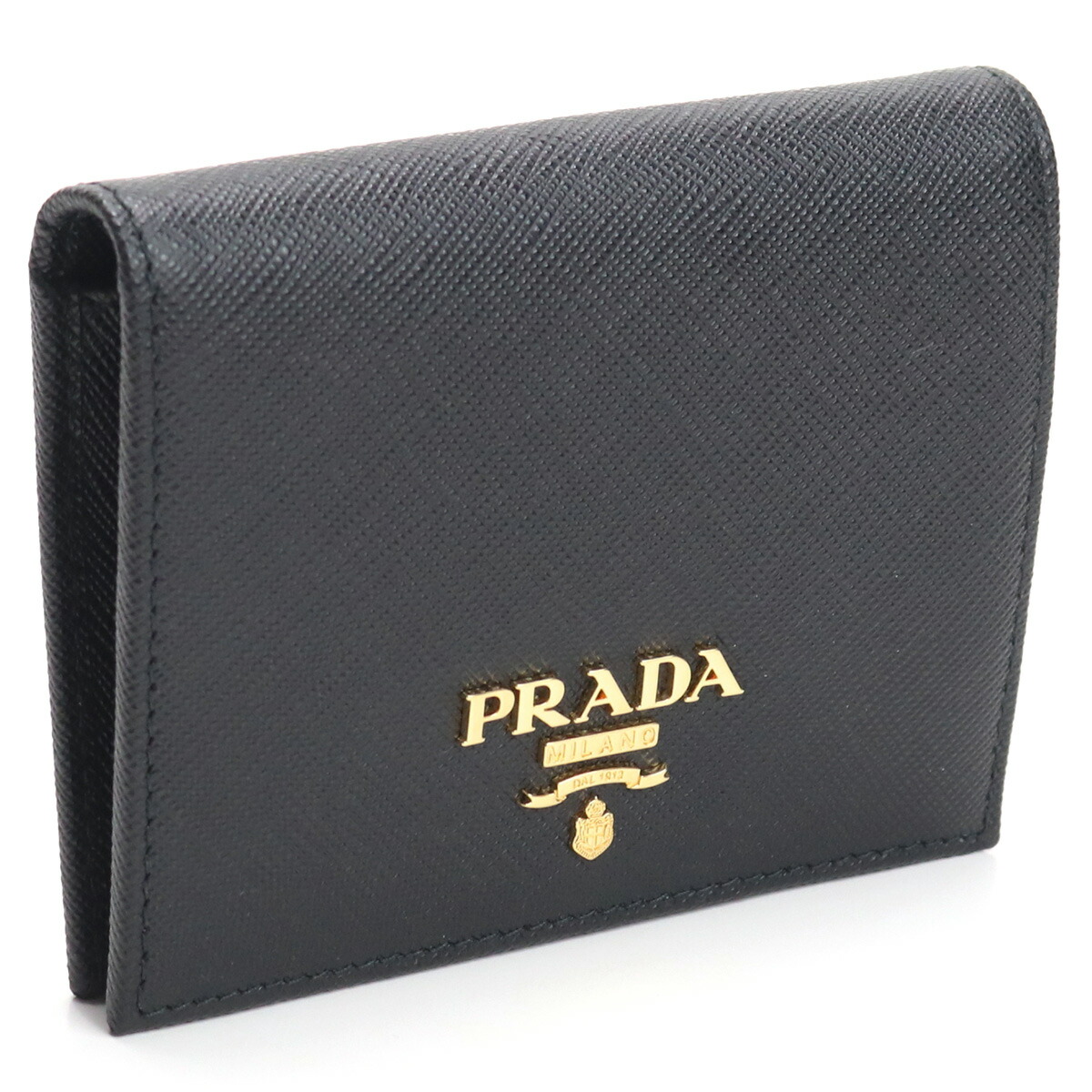 プラダ PRADA  2つ折り財布 ブランド 財布 1MV204　QWA　F0002 NERO ブラック wallet-01 mini-01