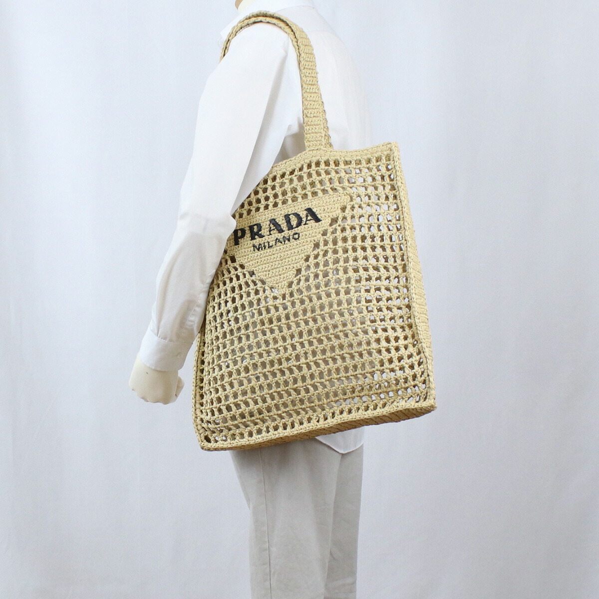 LANVIN SAC MILAN RAPHIA バッグ