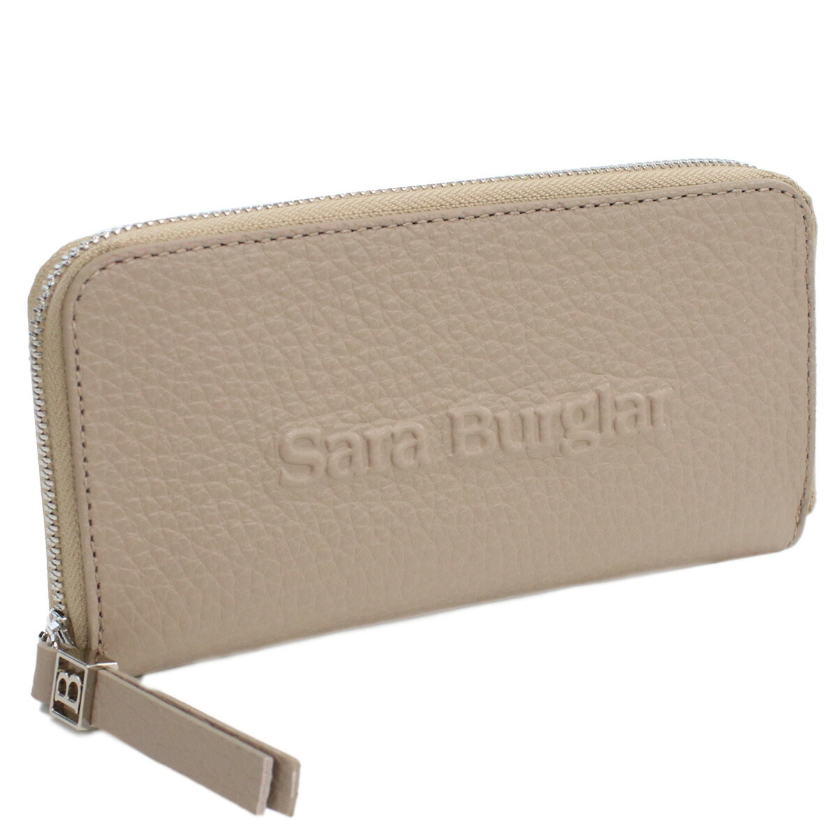 サラバーグラー Sara Burglar  長財布ラウンドファスナー ブランド 110L TAUPE　グレージュ　wallet-01 gsw-2