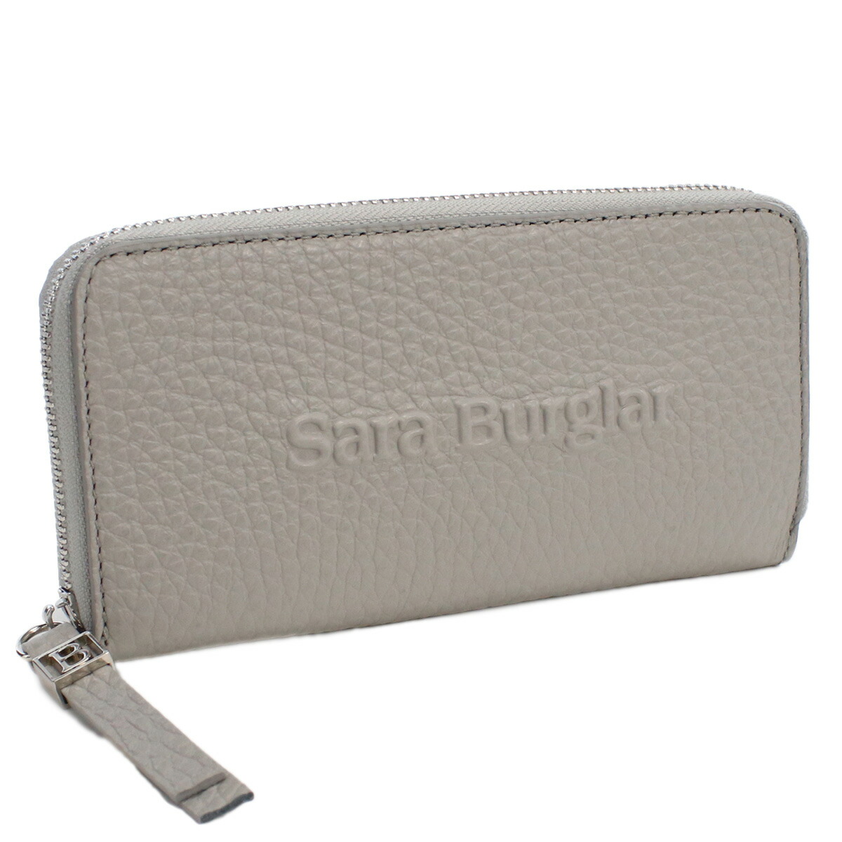 サラバーグラー Sara Burglar  長財布ラウンドファスナー ブランド 110L GRIGIO　グレー系　wallet-01　gsw-2