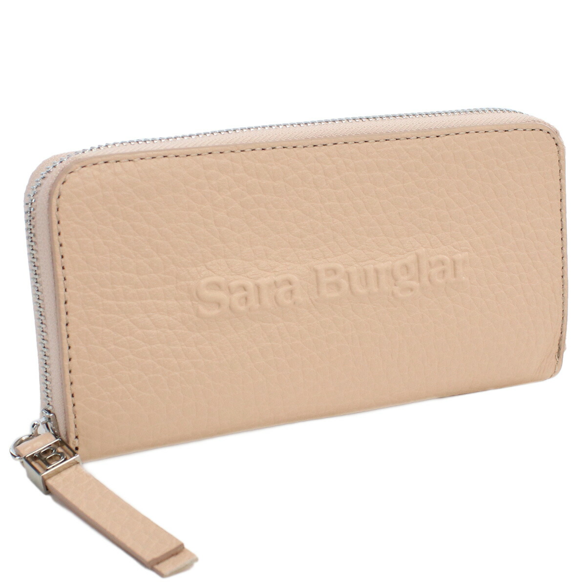 サラバーグラー Sara Burglar  長財布ラウンドファスナー　ブランド 110L NUDE　ピンク系　wallet-01　gsw-2