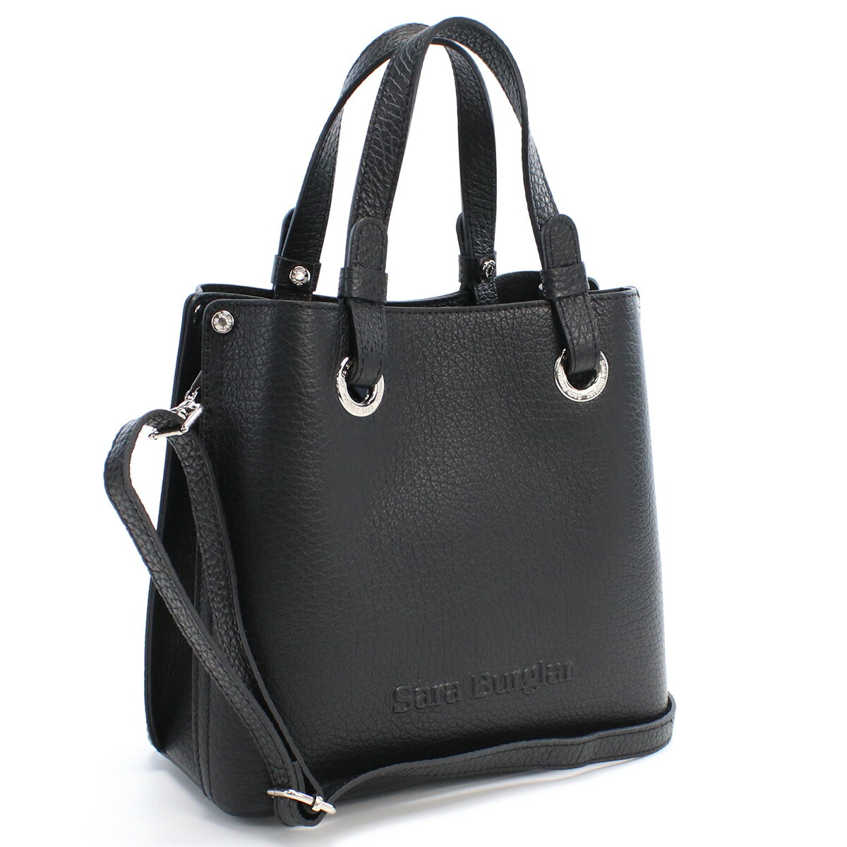 サラバーグラー Sara Burglar  トートバッグ ブランド 2303 NERO ブラック bag-01 フォーマルバッグ