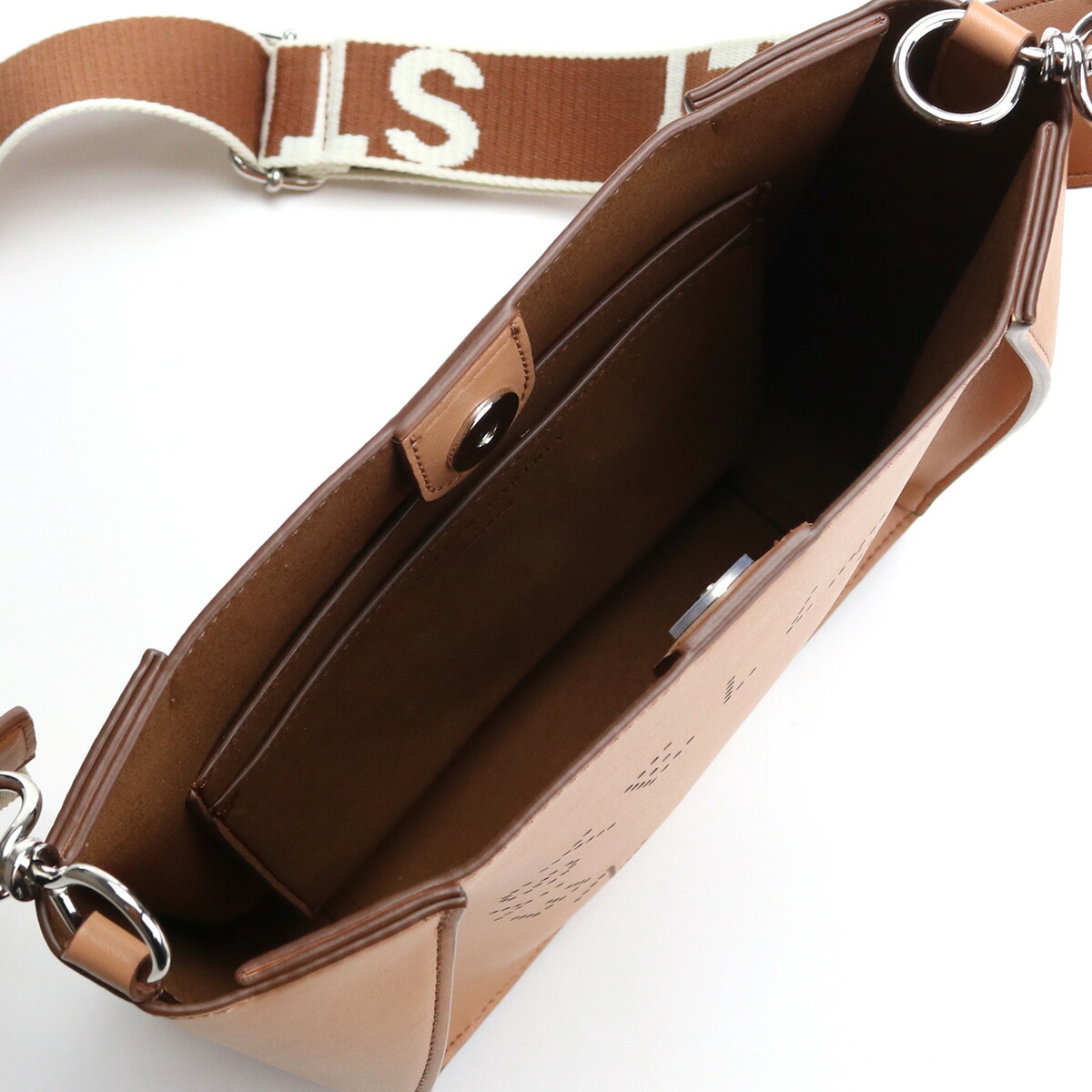 ブランドプラス ステラマッカートニー Stella Mccartney 斜め掛け ショルダーバッグ W8542 2742 ブラウン系 Bos 11 Bag 01 最安値挑戦中レディース