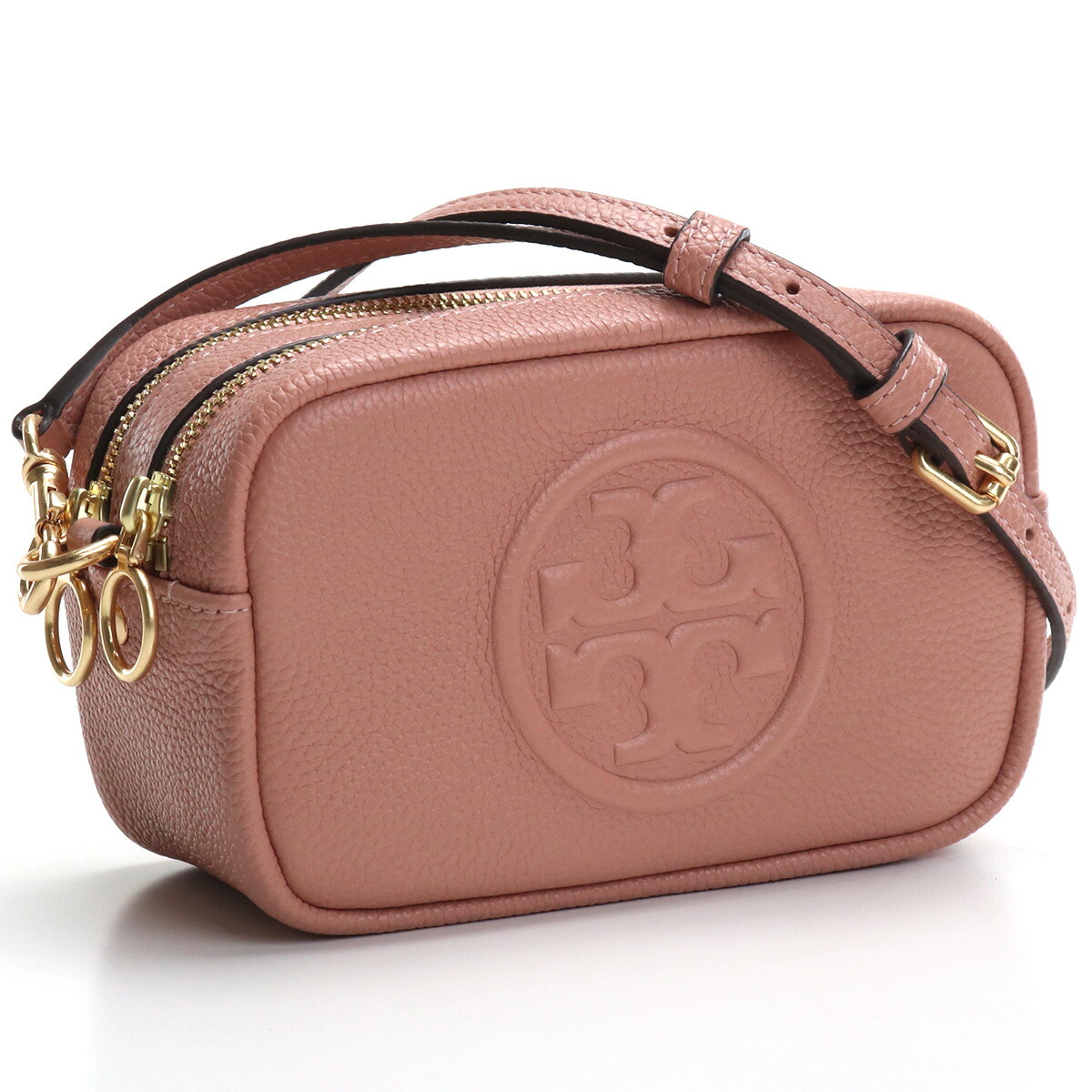 トリーバーチ TORY BURCH PERRY 斜め掛け ショルダーバッグ ポシェット 55691 689 PINK MOON ピンク系 レディース