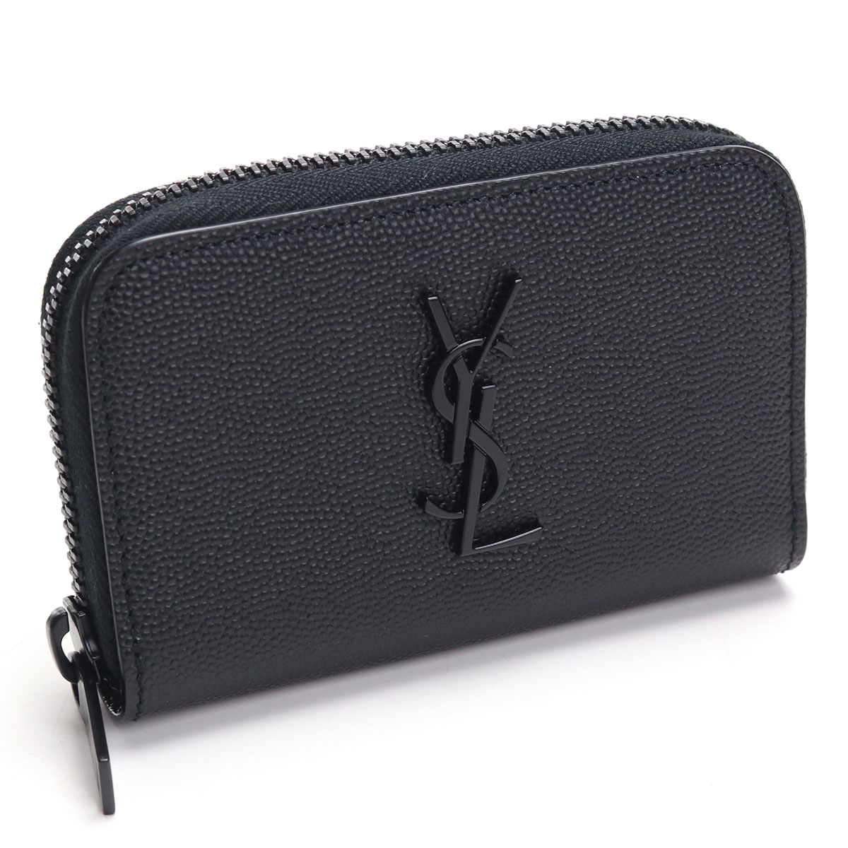 Undeux サンローラン Saint Laurent 小銭入れ Bty0u 1000 ブラック Bos 14 メンズ