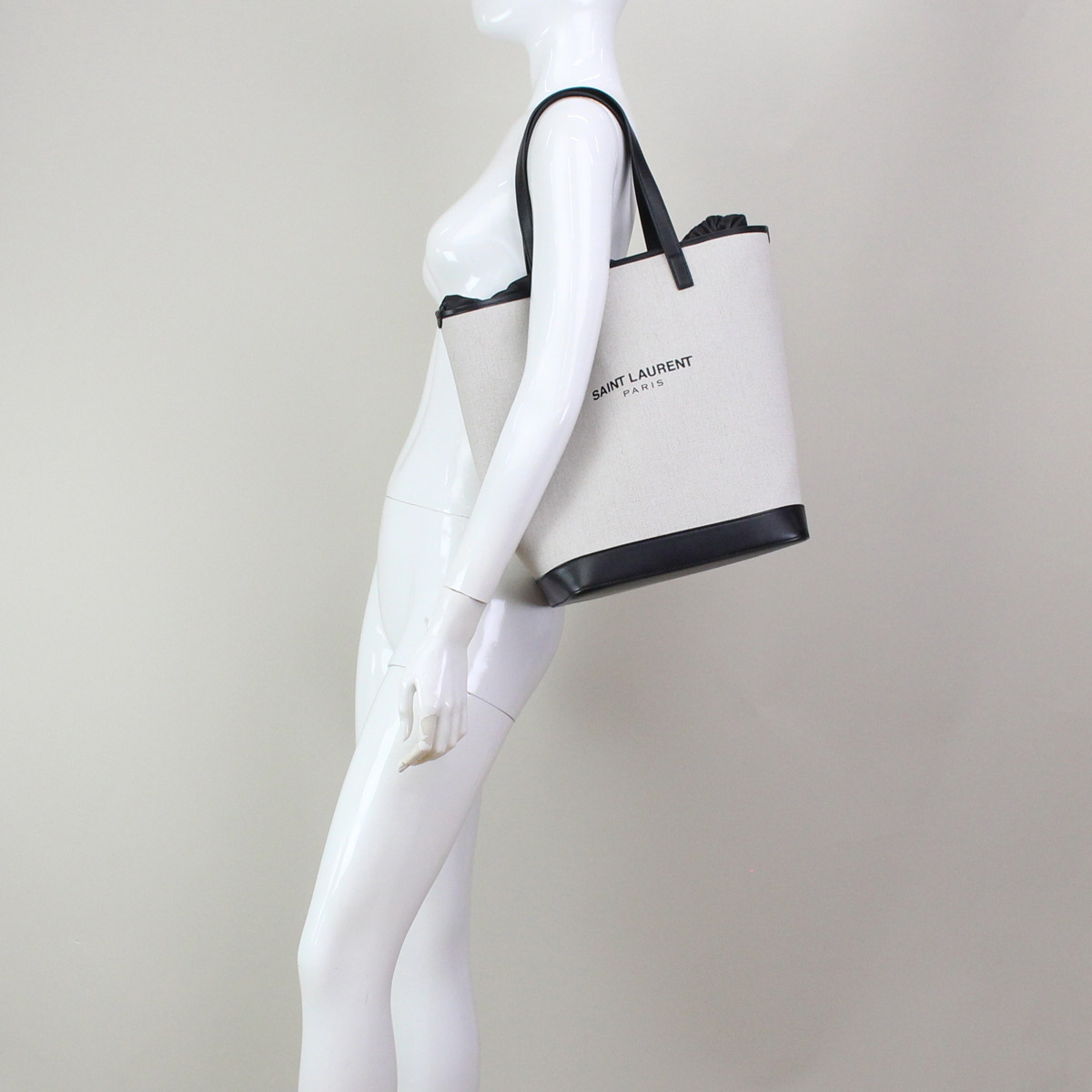 ブランドプラス サンローラン SAINT LAURENT TEDDY テディ トートバッグ 551595 9J56E 9273 ホワイト系  レディース